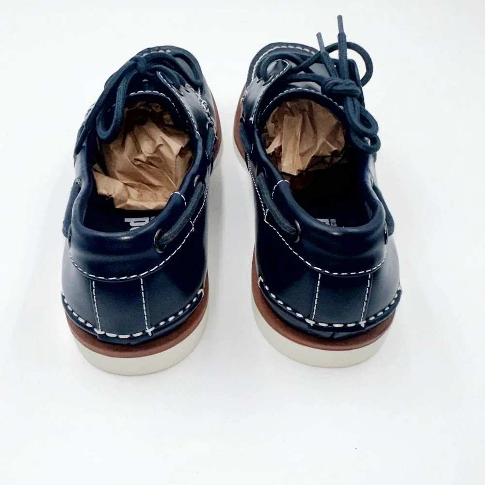 Unlisted Stanton Boat Kenneth Cole Shoes‎ Men's 8M Navy • Great Cond • NEW Tag
